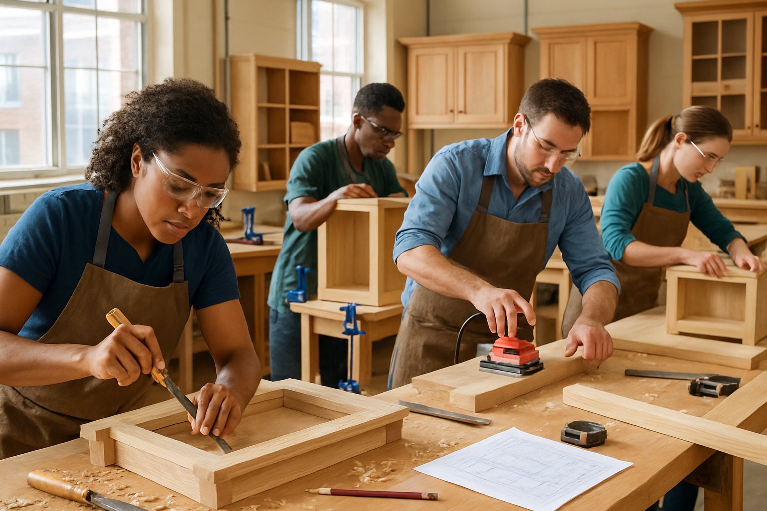 Professional Cabinet Making Courses: Essential Training for Skilled Woodworking Careers 6 Professional Cabinet Making Courses